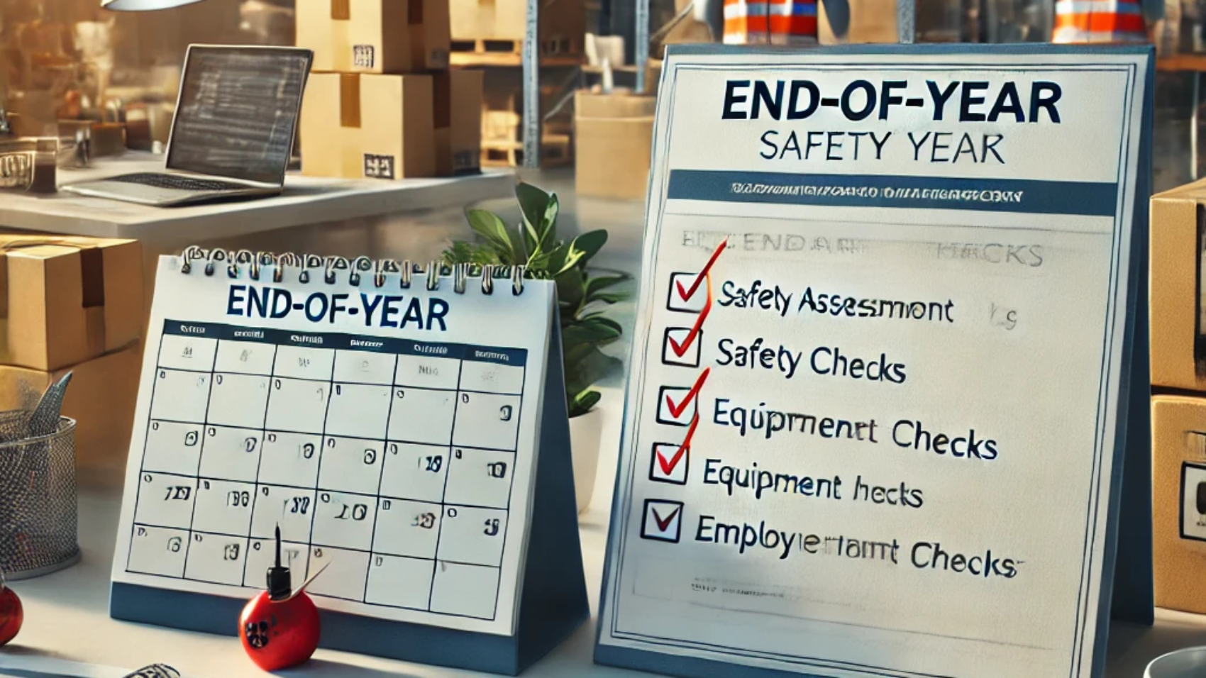 Jahreswechsel im Arbeitsschutz: ToDos, um gut ins neue Jahr zu starten.