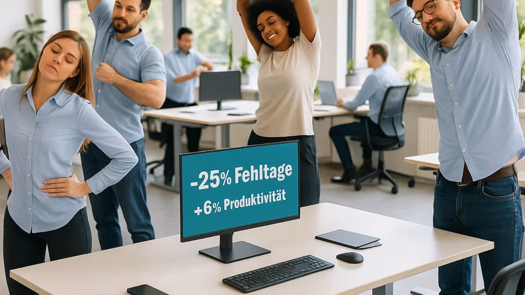 Gesunde Mitarbeiter – gesundes Unternehmen: So rechnet sich Arbeitssicherheit