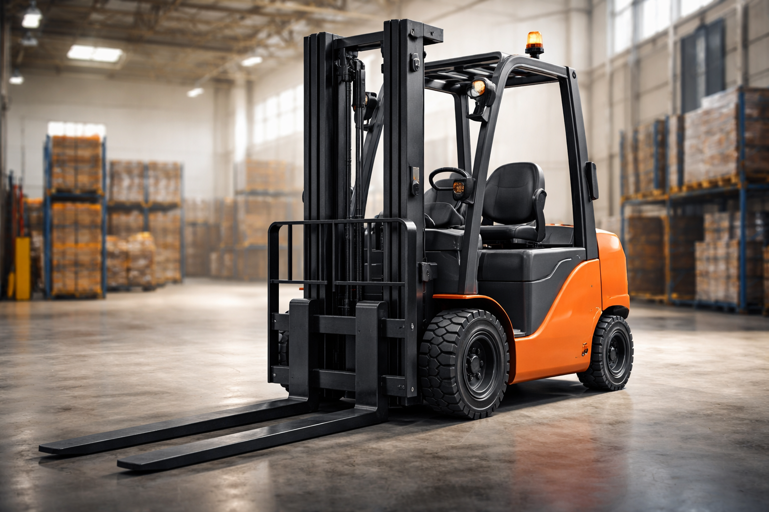 Bediener Flurfoerderzeug