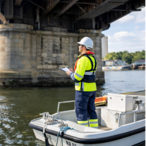 Inspektionen auf dem Wasser