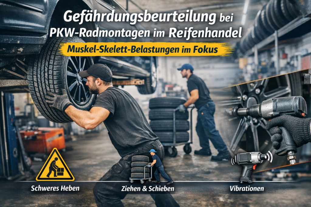 Gefährdungsbeurteilung Reifenwechsel